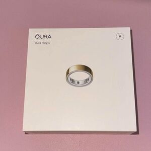 Oura Ring 4 - Gold and Silver